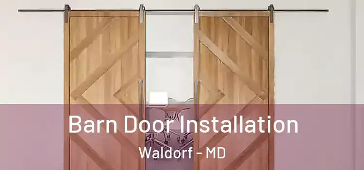  Barn Door Installation Waldorf - MD